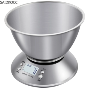 SAIDKOCC Digital Kitchen Precession Scale with Bowl